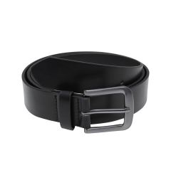 Снимка на Belt made of lightweight synthetic leather in black/silver colour