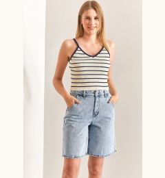Снимка на Bianco Lucci Women's Denim Shorts