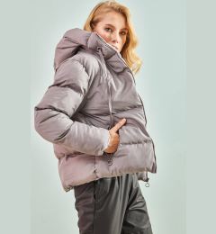 Снимка на Bianco Lucci Women's Hooded Puffer Coat