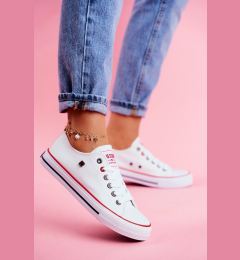 Снимка на BIG STAR SHOES Дамски бели кецове Big Star