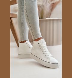 Снимка на BIG STAR SHOES Дамски изолирани кецове от еко кожа Big Star