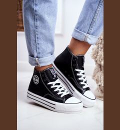 Снимка на BIG STAR SHOES Дамски кецове Big Star Black