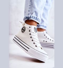 Снимка на BIG STAR SHOES Дамски кецове Big Star White