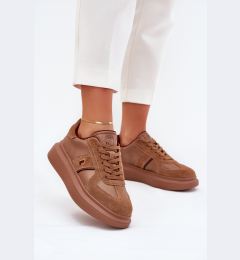Снимка на BIG STAR SHOES Дамски Кожени Маратонки На Платформа Big Star By Daniel Lopez