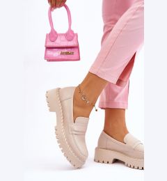 Снимка на BIG STAR SHOES Дамски мокасини Кожени обувки Big Star