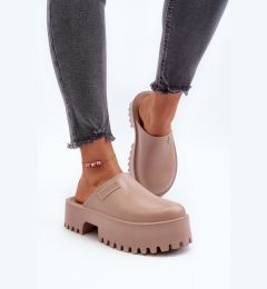 Снимка на BIG STAR SHOES Дамски пързалки на масивна подметка Big Star