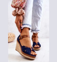 Снимка на BIG STAR SHOES Дамски сандали на клин Big Star