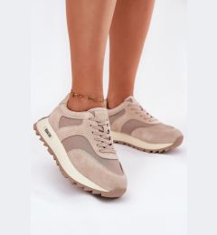 Снимка на BIG STAR SHOES Замшени Спортни Обувки На Платформа Дамски Big Star