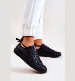 Снимка на BIG STAR SHOES Ниски кожени маратонки Big Star