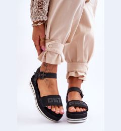 Снимка на BIG STAR SHOES Удобни дамски сандали с платформа Big Star