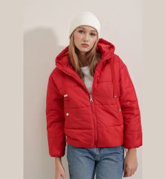 Снимка на Bigdart 5117 Hooded Puffer Jacket - Red