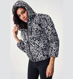 Снимка на Bigdart 5125 Шарено подпухнало палто - черно