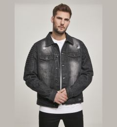 Снимка на Biker Trucker Jacket bk.sand