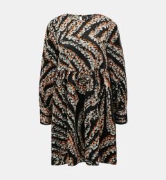 Снимка на Black and beige patterned dress VERO MODA Gaja - Women