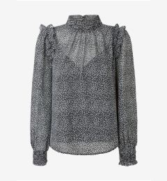 Снимка на Black and white patterned blouse Pepe Jeans Anais - Ladies