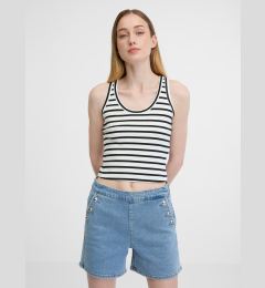 Снимка на Black and white women's crop tank top ORSAY - Women's
