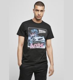 Снимка на Black Back To The Future Outatime T-Shirt