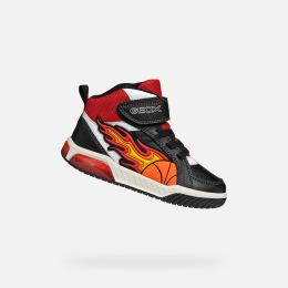 Снимка на Black boys' sneakers Geox Inek - Boys