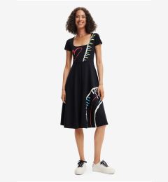 Снимка на Black Desigual Lisa Dress - Women