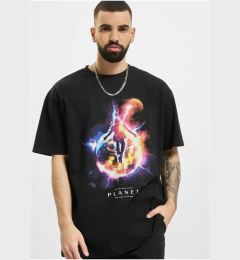 Снимка на Black Electric Planet Oversize T-Shirt