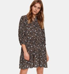 Снимка на Black floral dress TOP SECRET - Women