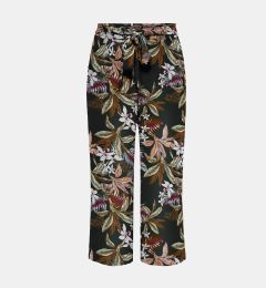 Снимка на Black floral trousers ONLY Nova - Women