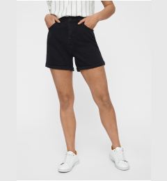 Снимка на Black High Waisted Denim Shorts VERO MODA Nineteen - Women