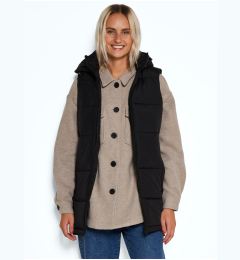 Снимка на Black Ladies Quilted Vest Noisy May Aurora - Ladies