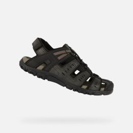 Снимка на Black Men's Sandals Geox Strada - Men's