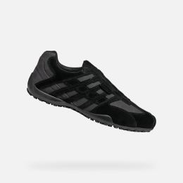 Снимка на Black men's sneakers Geox Uomo Snake - Men's