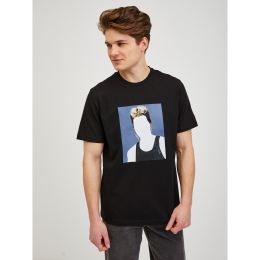 Снимка на Black Men's T-Shirt Diesel - Men's
