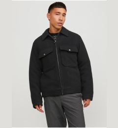 Снимка на Black men's wool jacket jacket Jack & Jones Baxter - Men