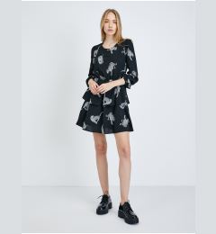 Снимка на Black patterned dress ONLY Tenna - Women