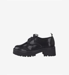 Снимка на Black Shiny HeelEd Shoes Tamaris - Women