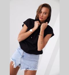 Снимка на Black sports tunic with hood