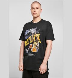 Снимка на Black T-Shirt Attack Player Oversize