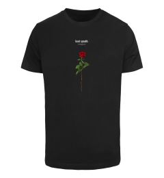 Снимка на Black T-shirt Lost Youth Rose Tee