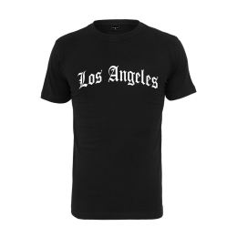 Снимка на Black T-shirt with Los Angeles inscription