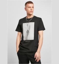 Снимка на Black T-shirt with peace sign