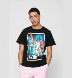 Снимка на Black T-shirt with Star Wars poster
