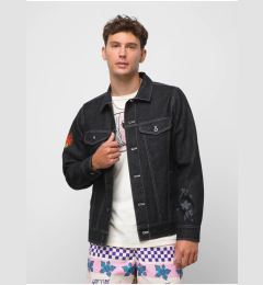 Снимка на Black unisex denim jacket VANS Hellfire Club - Men's