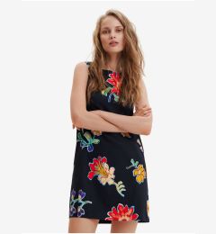 Снимка на Black Women Floral Dress Desigual Sundance - Women