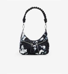 Снимка на Black Women Patterned Handbag Desigual Yenes Medley Multipocket - Women