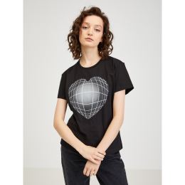 Снимка на Black Women T-Shirt Diesel - Women