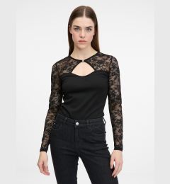 Снимка на Black women's bodysuit with long sleeves ORSAY - Women's
