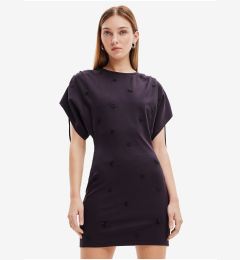 Снимка на Black women's dress Desigual Tennessee - Women's