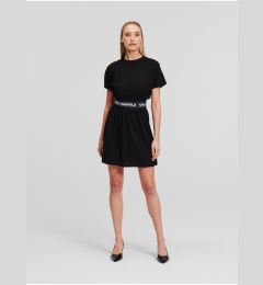 Снимка на Black women's dress KARL LAGERFELD Logo - Women's