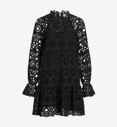 Снимка на Black women's dress with Madeira VILA Vibradie - Women