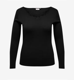 Снимка на Black women's long-sleeved T-shirt ONLY CARMAKOMA New Kira - Women's