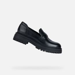 Снимка на Black women's moccasins Geox Iridea - Women's